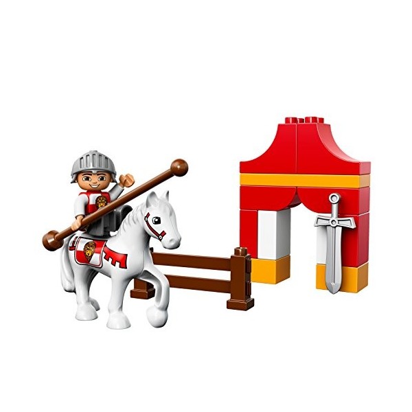 Lego Duplo Legoville- Thème Chevalier - 10568 - Jeu De Construction - Le Combat du Chevalier