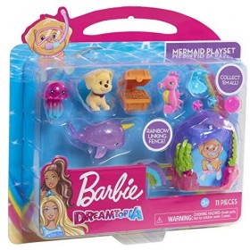 Barbie Dreamtopia Figure Mermaid Playsets, Multicolor