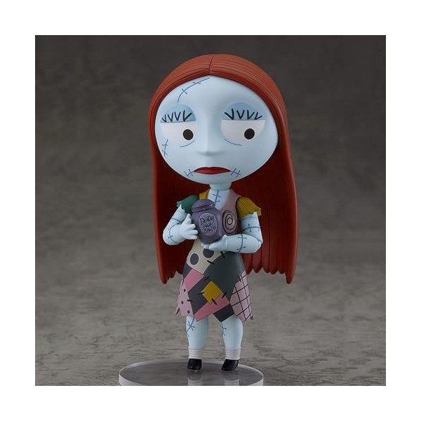 Q Version de Sally & The Nightmare Before Christmas Anime Zombie Girl Figurine mignonne | Joints en PVC mobiles changeables |