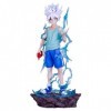 Killua Zoldyck Figurine de mode Godspeed de Hunter | 21,5 cm Pose debout statique en PVC | Collection de pièces à main | Déco