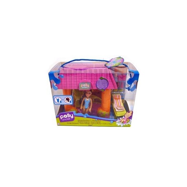 Polly Pocket Mattel - L9873 - Poupée Ultimate Piscine Party - Lila® Cabana