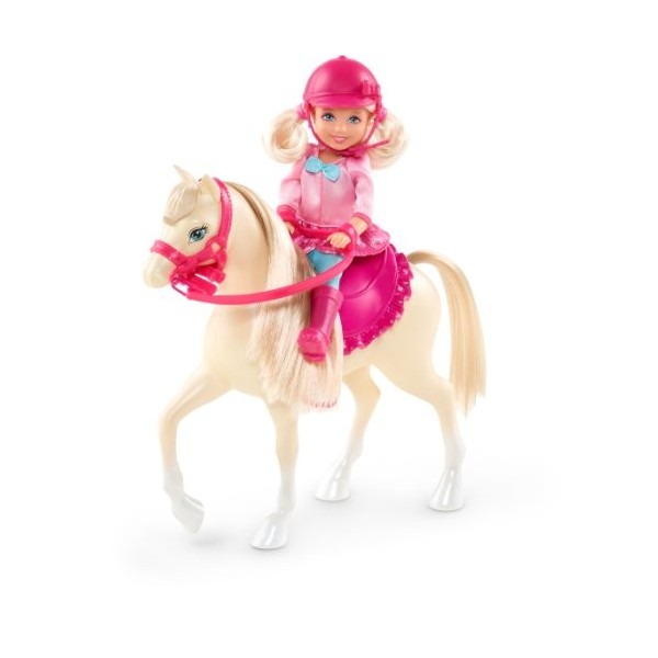 Barbie - X8412 - Accessoire Poupée - Chelsea et Son Poney