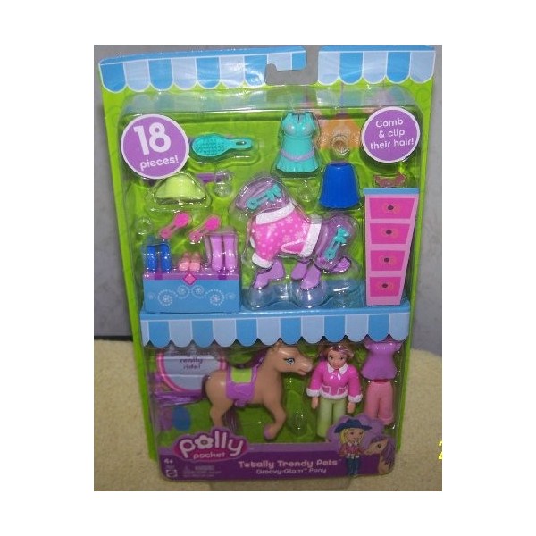 Polly Pocket *Groovy-Glam Pets*Totally Trendy Pets