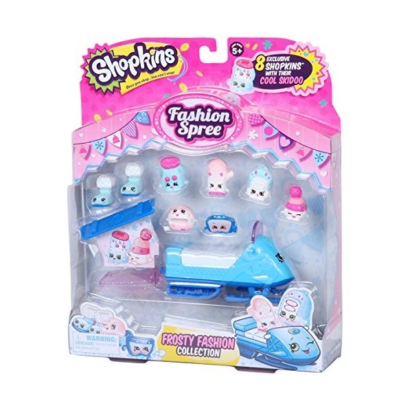 Shopkins – Fashion Spree – Frosty Fashion – 8 Shopkins + Accessoires