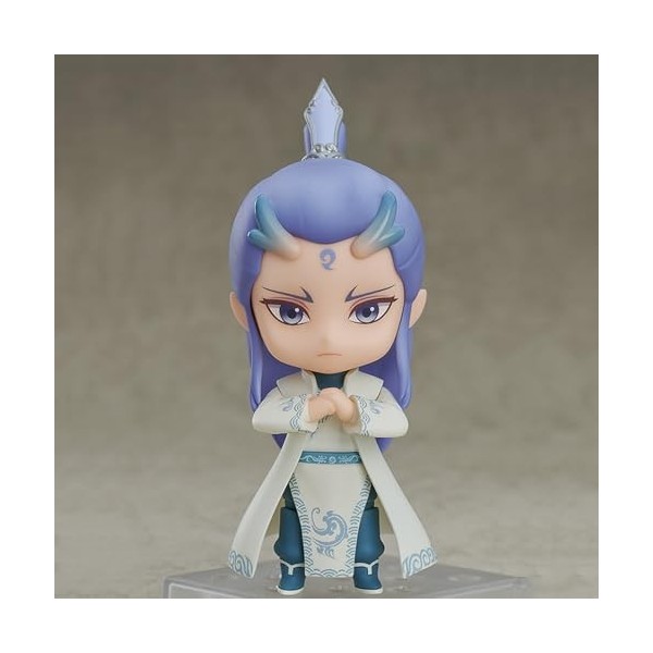 SASOKI Q Version Of Aobing & Nezha Naissance du Démon Enfant Prince de la Mer Orientale Style Ancien Adolescent Figurines | J