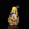 Gotenks Saiyan Gotenks Anime Secondary Yuan Blonde Teenage Warrior Model Figurine|PVC Statique Statique 22 cm Jouet Argile Or