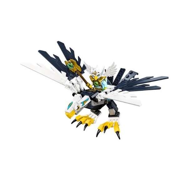 Lego Legends Of Chima- Les Animaux Légendaires - 70124 - Jeu De Construction - Laigle Légendaire