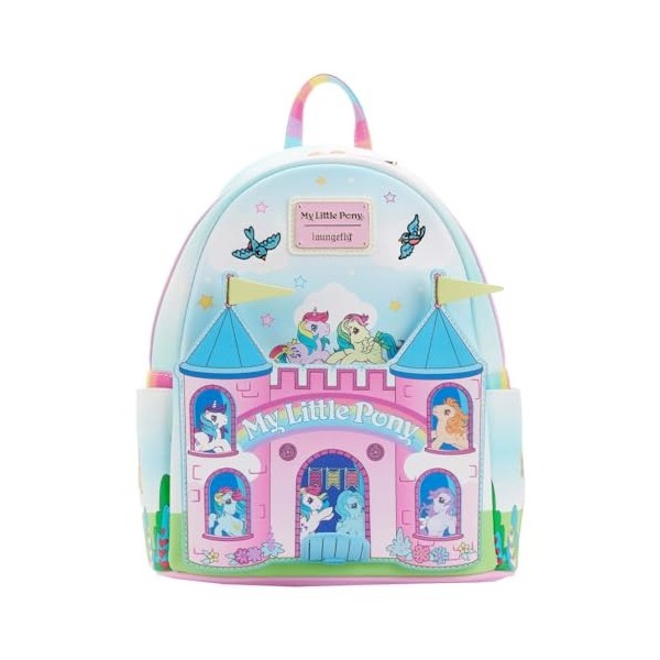 Loungefly Hasbro My Little Pony Castle Mini sac à dos, Multicolore., Standard