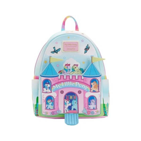 Loungefly Hasbro My Little Pony Castle Mini sac à dos, Multicolore., Standard