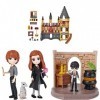 Wizarding World Harry Potter - CHÂTEAU DE Poudlard Magical MINIS Figurine Hermione Et 12 Accessoires - 6061842 - Jouet Enfant