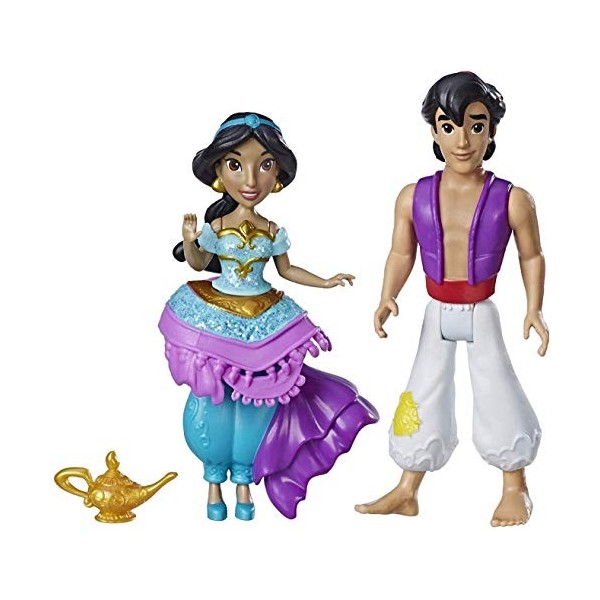 Disney Princess Jasmine Aladdin Mini Animator Doll Playset + Rajah Figurine by