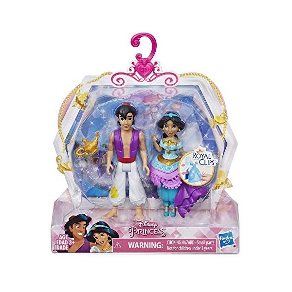 Disney Princess Jasmine Aladdin Mini Animator Doll Playset + Rajah Figurine by