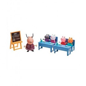 Character Options- Peppa Pig Playset- Un Jour a l`Ecole avec Peppa