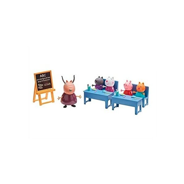 Character Options- Peppa Pig Playset- Un Jour a l`Ecole avec Peppa