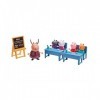 Character Options- Peppa Pig Playset- Un Jour a l`Ecole avec Peppa