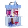 Disney Frozen Pop Adventures Arendelle Castle Playset with Handle, Including Elsa Doll, Anna Doll, & 7 Accessories - Toy