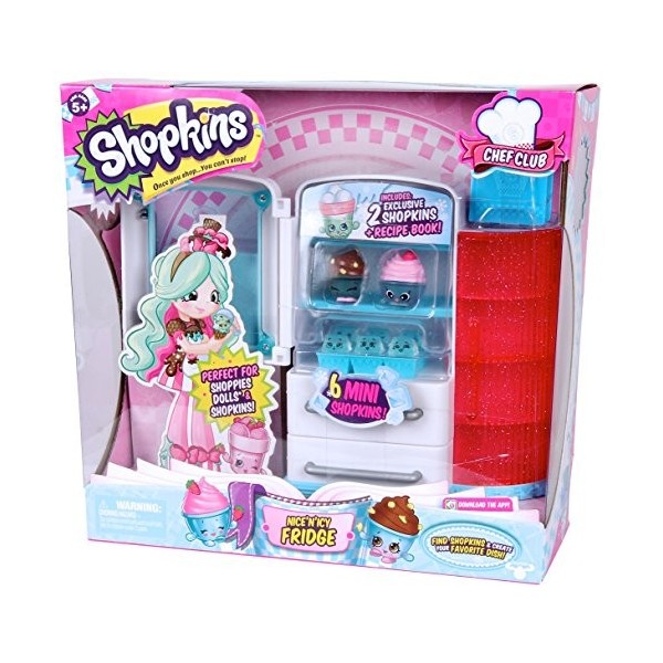 Shopkins Season 6 Chef Club Playset Nice N Icy Fridge …