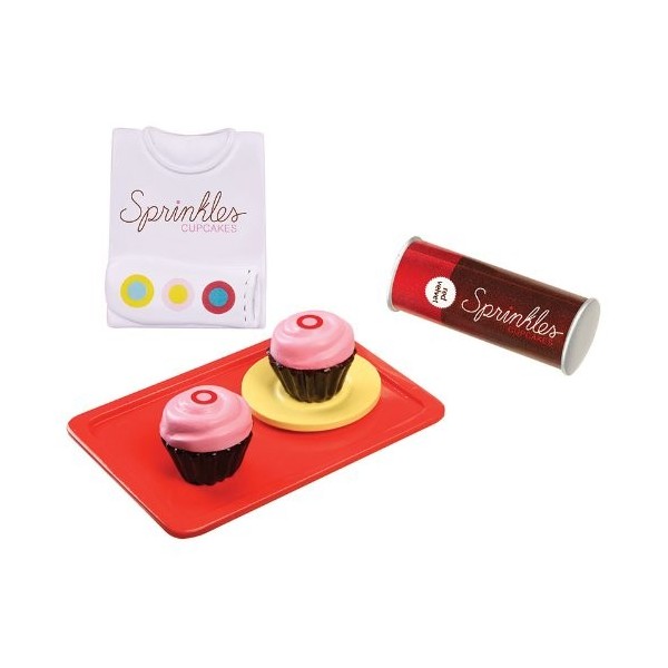 Mi World Collector Pack - Sprinkles Cupcake Bakery - 2 Cupcakes, 1 Plate, 1 Tray, 1 Cupcake Mix and 1 T Shirt