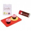 Mi World Collector Pack - Sprinkles Cupcake Bakery - 2 Cupcakes, 1 Plate, 1 Tray, 1 Cupcake Mix and 1 T Shirt