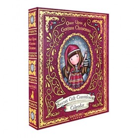 Santoro Gorjuss – Calendrier de lAvent 2023 – Calendrier de compte à rebours de Noël avec 25 surprises y compris des cahiers