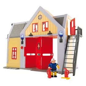 Smoby Toys - 7/109251062002N - Sam Le Pompier - Caserne