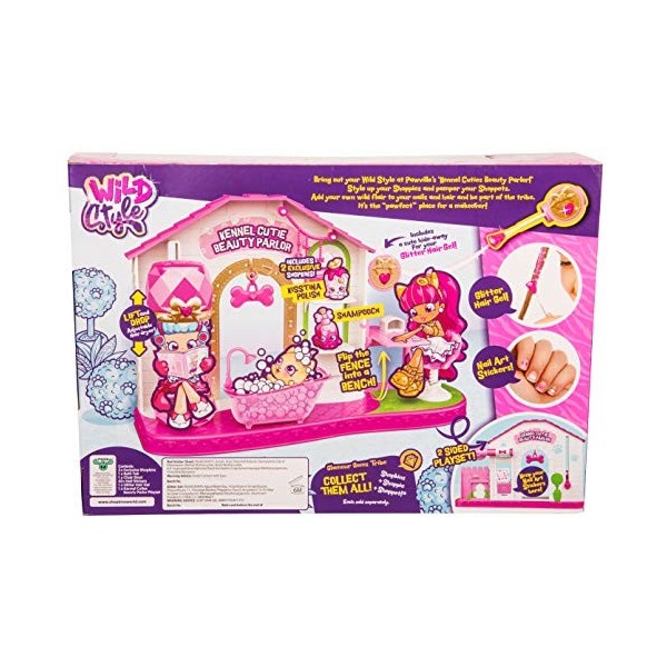 Shopkins Season 9 Wild Style - Kennel Cutie Beauty Parlor Playset