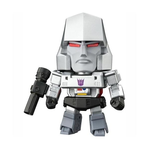 SASOKI Q Version Megatron & Morphing Villain Leader Figurines | 10 cm PVC articulé mobile visage changeante argile jouet poup