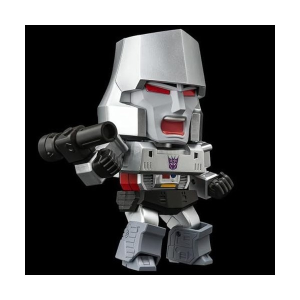 SASOKI Q Version Megatron & Morphing Villain Leader Figurines | 10 cm PVC articulé mobile visage changeante argile jouet poup