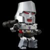 SASOKI Q Version Megatron & Morphing Villain Leader Figurines | 10 cm PVC articulé mobile visage changeante argile jouet poup