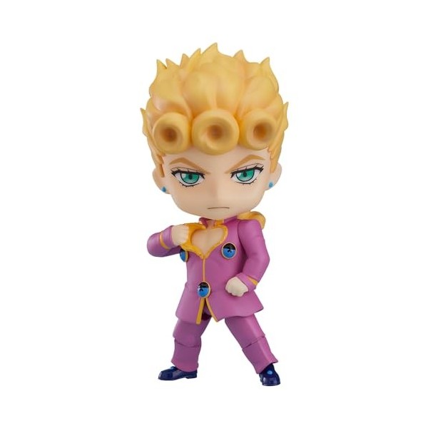 SASOKI Q Version Of Giorno Giovanna & JOs Excellente Adventure GIOGIO Figurine masculine blonde |PVC10 cm Modele de poupée m