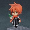 SASOKI Q Version Lavi & D.Gray-man Exorciste Boy Lapin Cheveux Rouges Figurine Garçon | 10 cm PVC Articulations Mobile Change