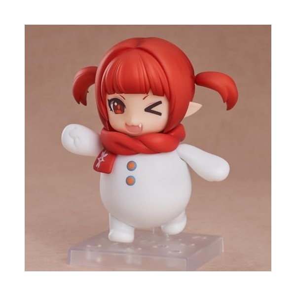 SASOKI Q Version Of The Magic Man Donjon & Fighter Cheveux Rouges Bonhomme de neige Fille Mignon Figurine Modèle Anime | PVC1