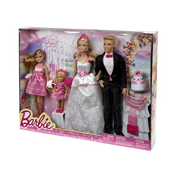 Barbie Mattel Bjr08 - Poupée Coffret Mariage