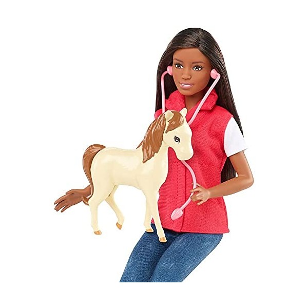 Barbie Sweet Orchard Farm Doll & Vet Playset