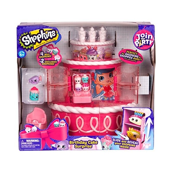 Shopkins FBA_56458 Season 7 Présentoir à gâteaux Multicolore