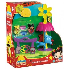 Fisher-Price Kai-Lan Amusement Park: Merry Go Round Playset