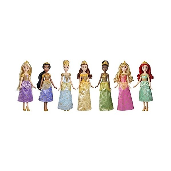 Disney 7 Poup es PRINCESSES Ariel Aurore Belle Cendrillon Jasmin Ra 