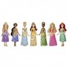 Disney 7 Poupées PRINCESSES Ariel Aurore Belle Cendrillon Jasmin Raiponce Tiana - Hauteur 30cm - F1547