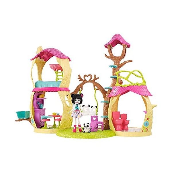 Mattel Enchantimals Playhouse Panda Set
