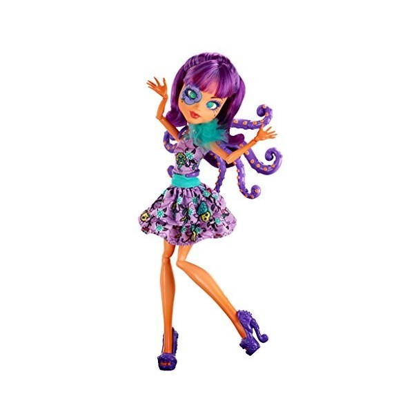 Monster High - Bjr26 - Poupée Mannequin - Transformation Émotion - Timide/effrayante