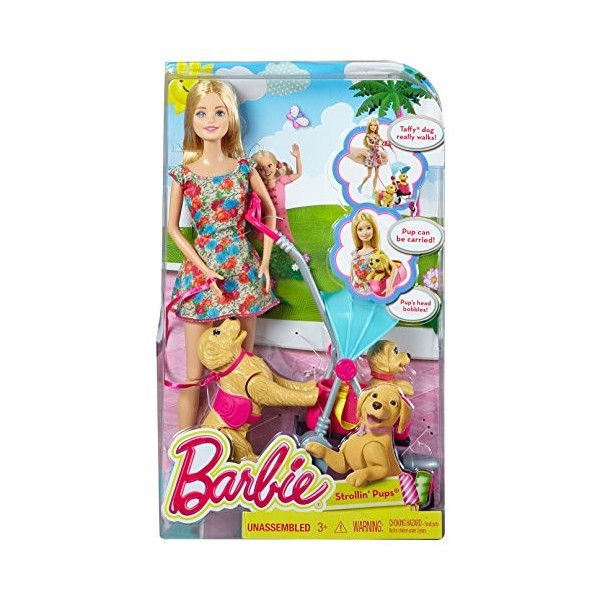 Barbie Mattel CNB21 Excursion pour bébé Chien