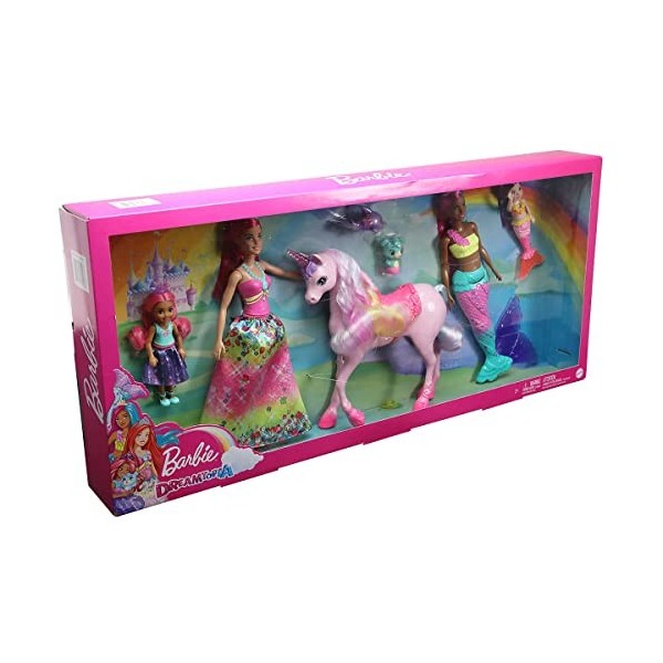 Barbie Dreamtopia Fairytale Sisters Ensemble Licorne 3 Ans et Plus , 1536323