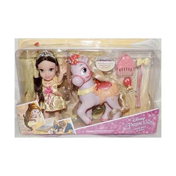 Disney Princess Petite Belle and Pony Beauty and the Beast Doll Playset Toy by Disney Princess