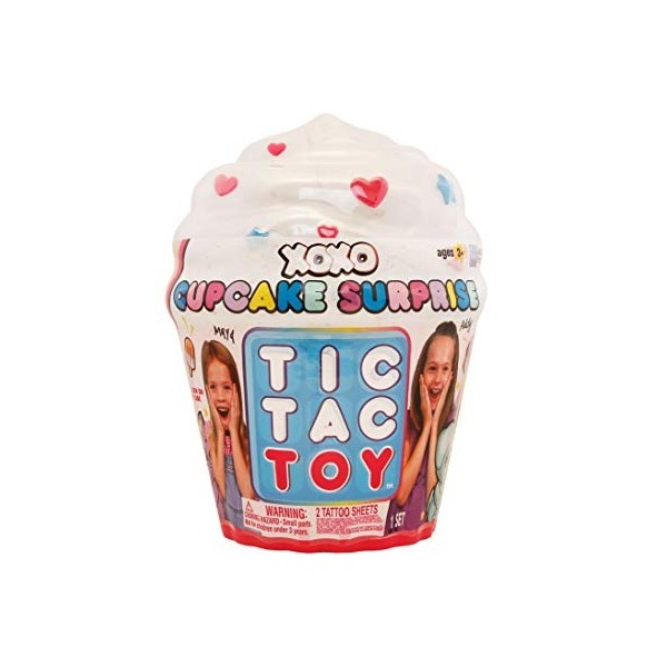 TIC TAC TOY XOXO Cupcake Surprise | Mélangez et assortissez des objets de collection et accessoires amusants et mignons | Exc