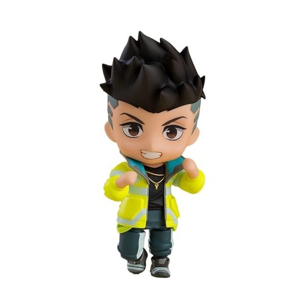 SASOKI Q Version Of David & Cyberpunk Edge Runner Handsome Boy Figurines | Visage articulé mobile interchangeable PVC10 cm Po