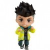 SASOKI Q Version Of David & Cyberpunk Edge Runner Handsome Boy Figurines | Visage articulé mobile interchangeable PVC10 cm Po