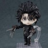 SASOKI Q Version Of Edward Scissorhands & Movie Secondary Yuan Big Eyes Figurine Poupée en PVC 10 cm de haut avec visage mobi