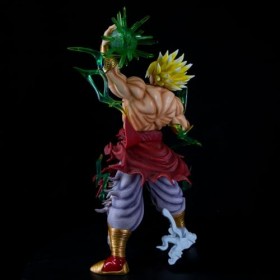 Broli Saiyan Warrior Anime Second Yuan Anime Marionnette à main | Peut changer la tête peut éclairer la position debout en PV