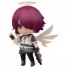 Q Version of Exusiai & Tomorrows Ark Game Angel Mecha Rousse Girl Figurine en argile Mignon Anime Main | PVC 10 cm Articulat