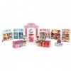 Shopkins- Flair Real Littles Mini Packs Pop Up Shop, HPKG0000, Multicolore, Box Size: H23.5 x W14 x D5.2cm